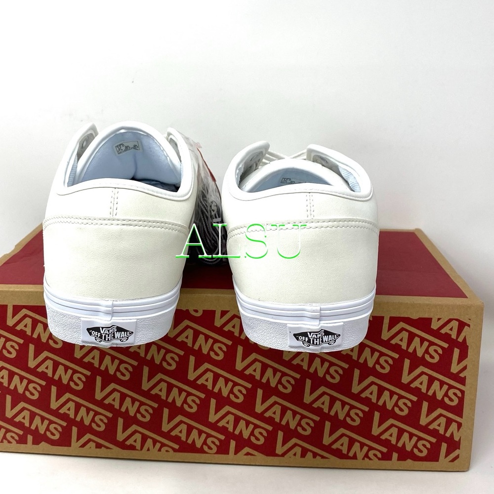 VANS Atwood Leather True White Men’s Sneakers - Picture 7 of 10